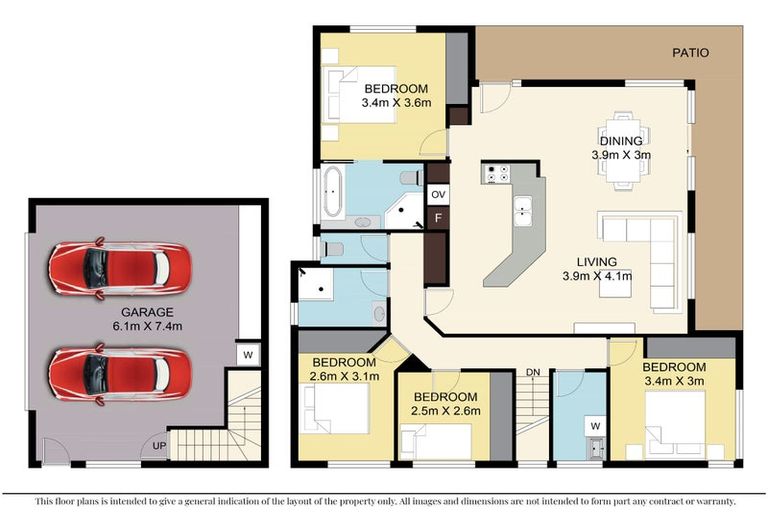 Photo of property in 2/12 Alexander Street, Cockle Bay, Auckland, 2014