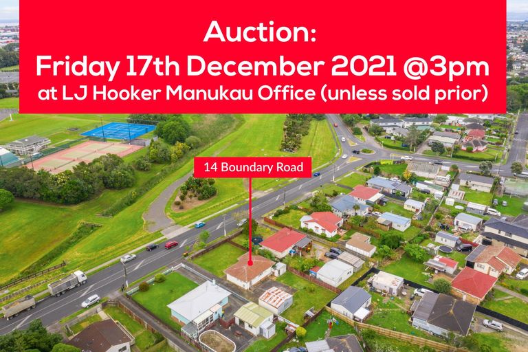 Photo of property in 14 Boundary Road, Clover Park, Auckland, 2019