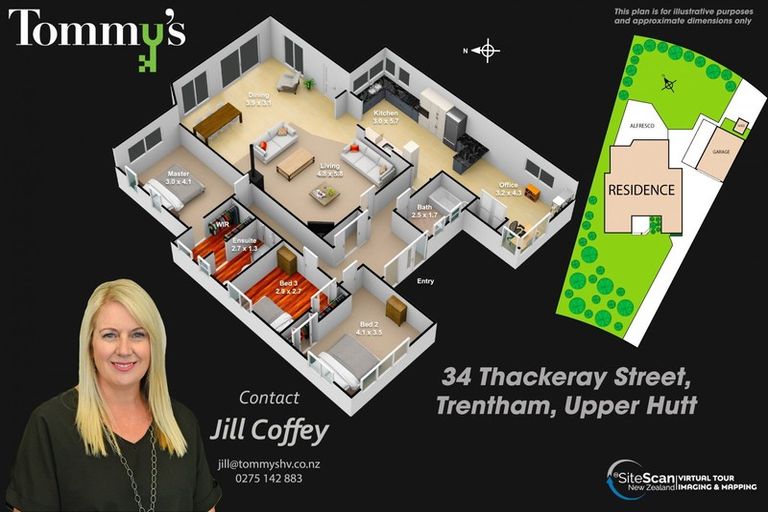 Photo of property in 34 Thackeray Street, Trentham, Upper Hutt, 5018