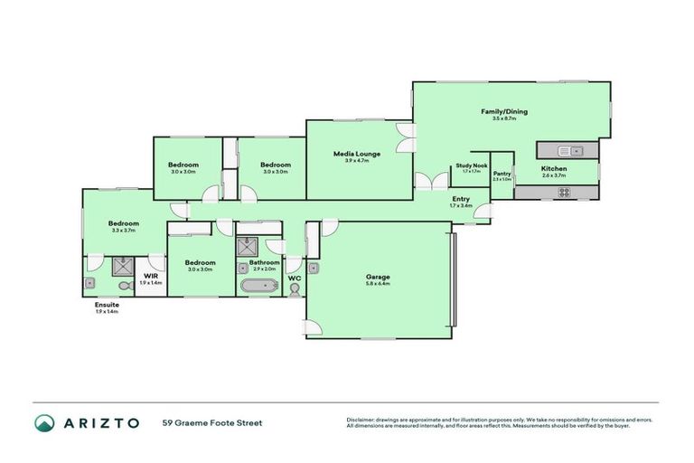 Photo of property in 59 Graeme Foote Street, Darfield, 7510