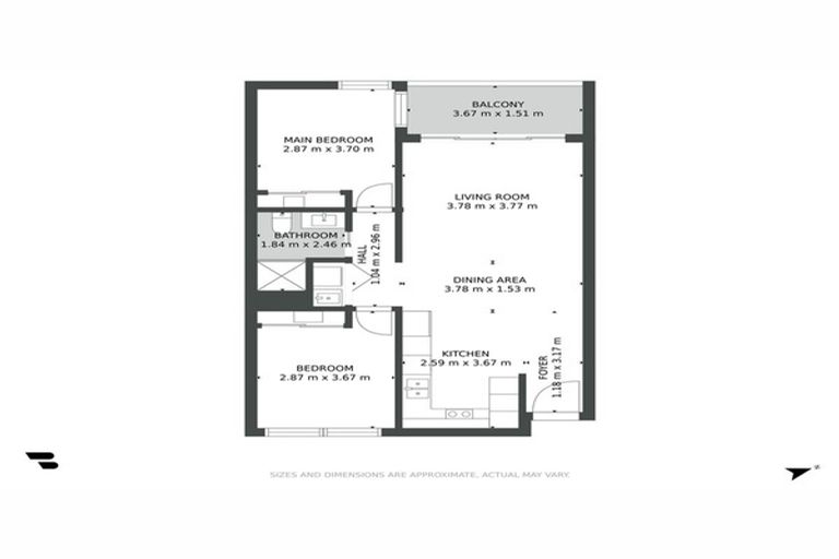 Photo of property in Parkview Residences, 207/15 Rendall Place, Eden Terrace, Auckland, 1021
