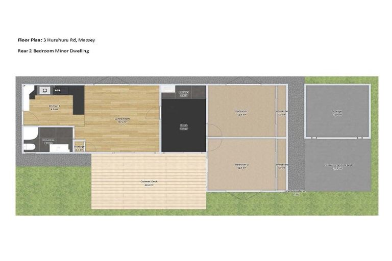 Photo of property in 3 Huruhuru Road, Massey, Auckland, 0614