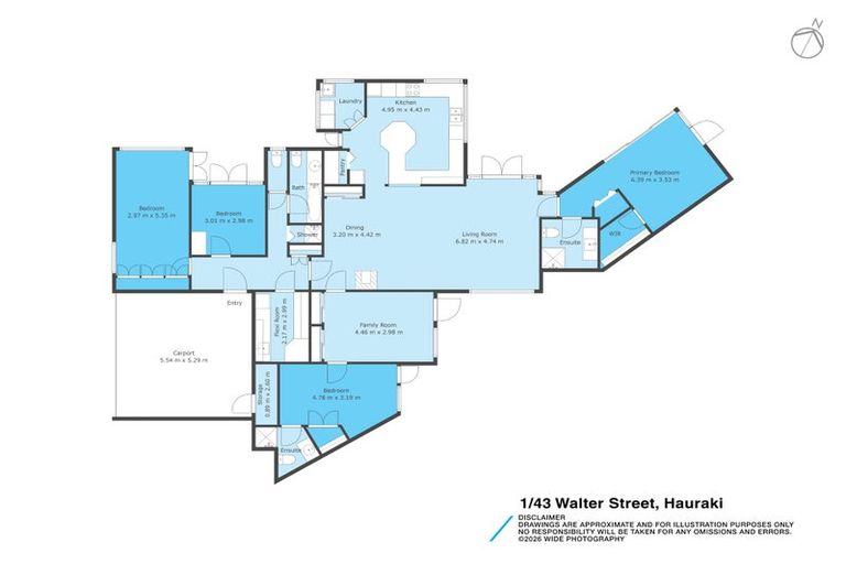 Photo of property in 1/43 Walter Street, Hauraki, Auckland, 0622