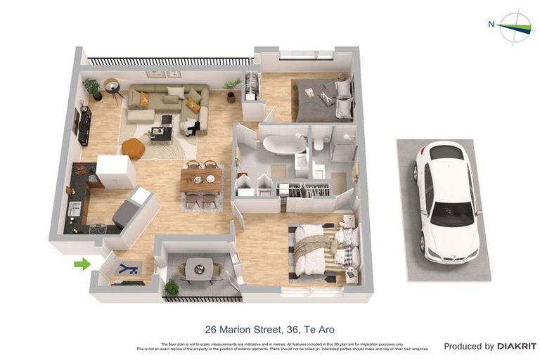 Photo of property in Marion Square Apartments, 36/26 Marion Street, Te Aro, Wellington, 6011