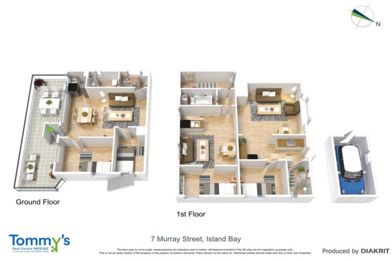 Photo of property in 7 Murray Street, Island Bay, Wellington, 6023