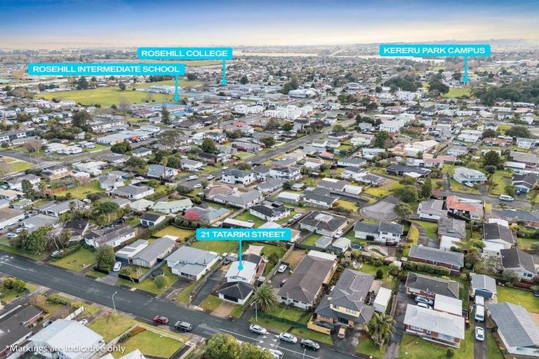 Photo of property in 21 Tatariki Street, Rosehill, Papakura, 2113