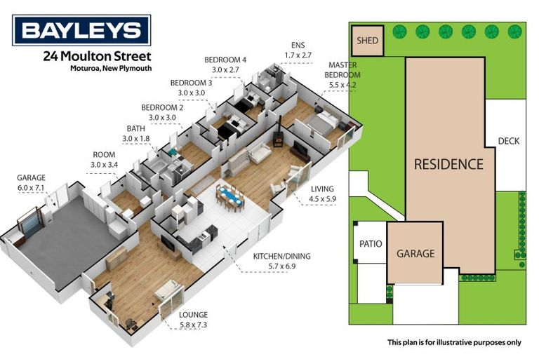 Photo of property in 24 Moulton Street, Moturoa, New Plymouth, 4310