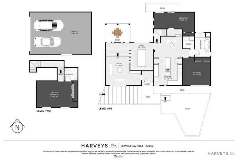 Photo of property in 68 Wood Bay Road, Titirangi, Auckland, 0604