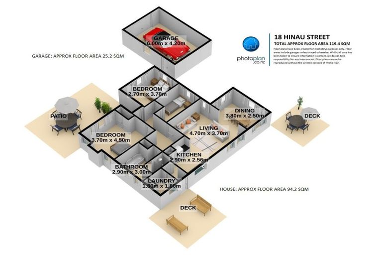 Photo of property in 18 Hinau Street, Maeroa, Hamilton, 3200