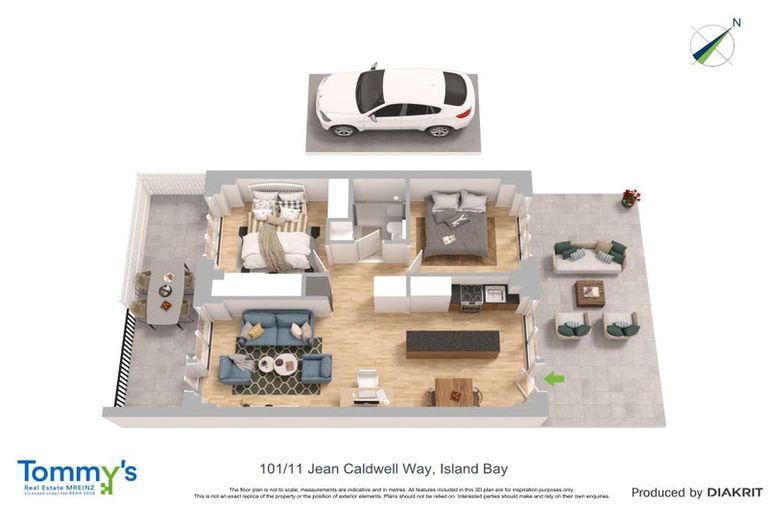 Photo of property in 101/11 Jean Caldwell Way, Island Bay, 6023