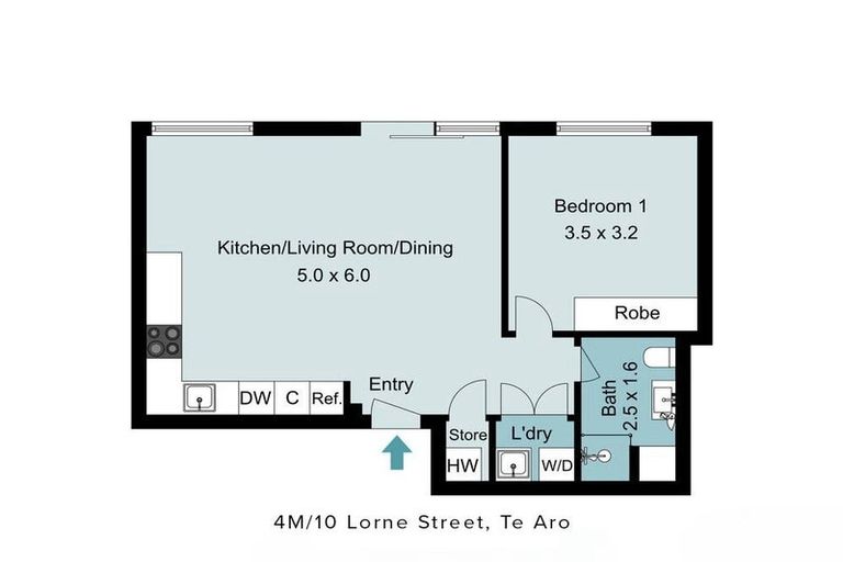 Photo of property in Republic2, 4m/10 Lorne Street, Te Aro, Wellington, 6011