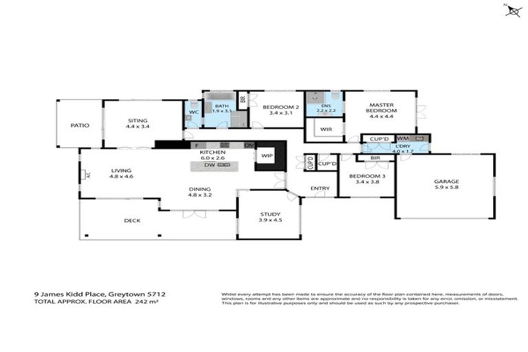 Photo of property in 9 James Kidd Place, Greytown, 5712