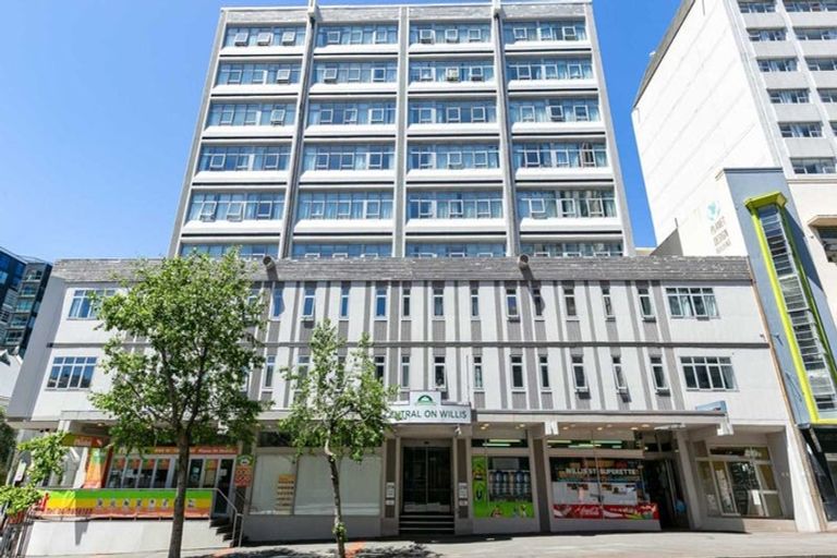 Photo of property in Quest/richard Pearse Apartment, 2/219a Willis Street, Te Aro, Wellington, 6011