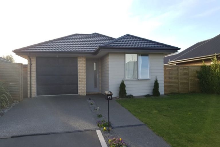 Photo of property in 27 Burford Way, Rolleston, 7615