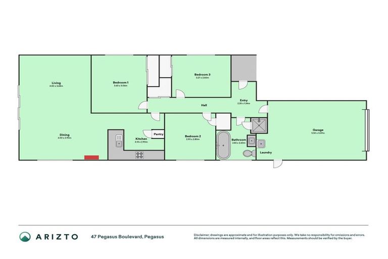 Photo of property in 47 Pegasus Boulevard, Pegasus, 7612