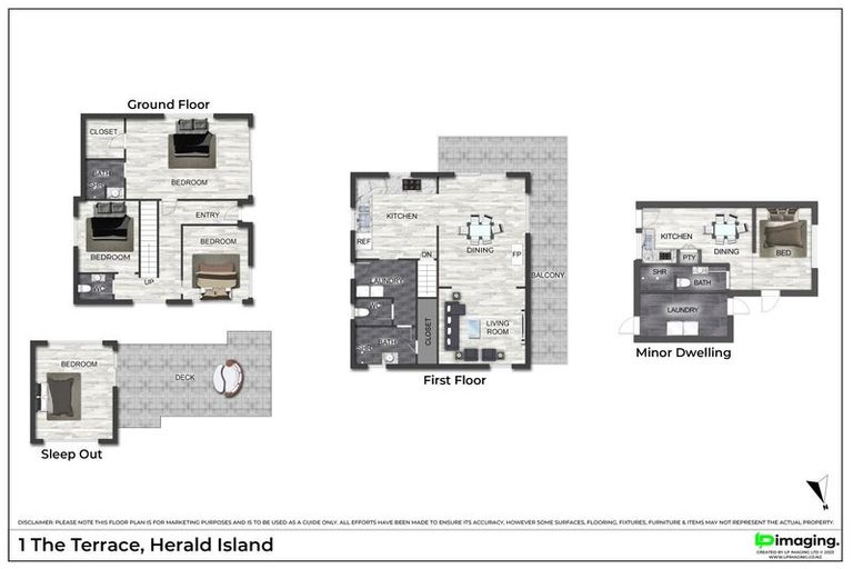 Photo of property in 1 The Terrace, Herald Island, Auckland, 0618
