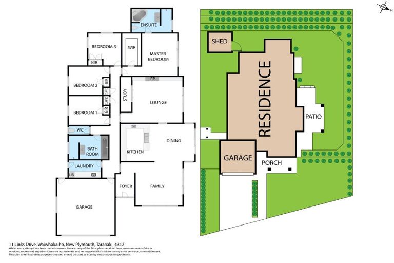 Photo of property in 11 Links Drive, Waiwhakaiho, New Plymouth, 4312