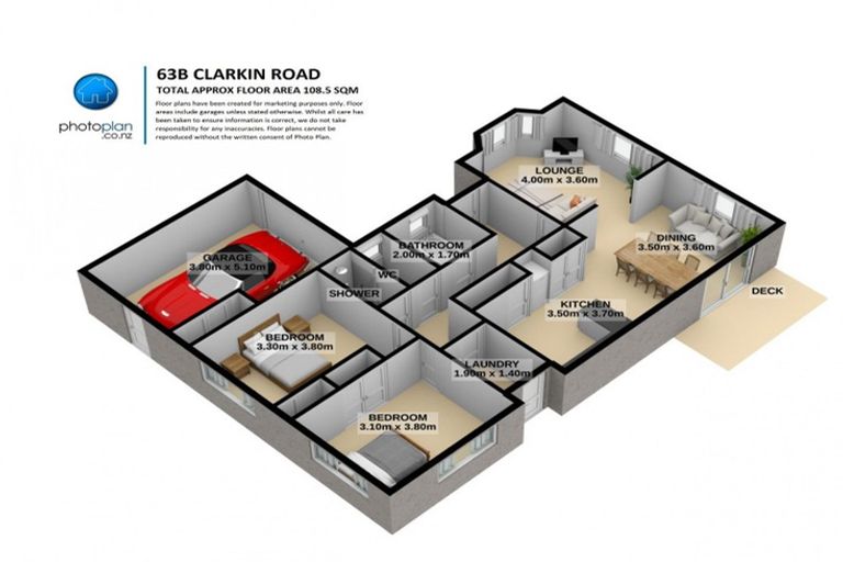 Photo of property in 63b Clarkin Road, Fairfield, Hamilton, 3214