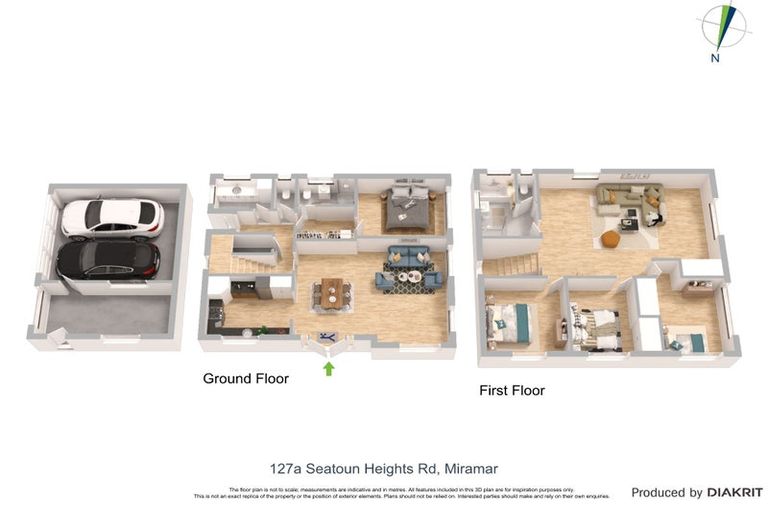 Photo of property in 127a Seatoun Heights Road, Miramar, Wellington, 6022