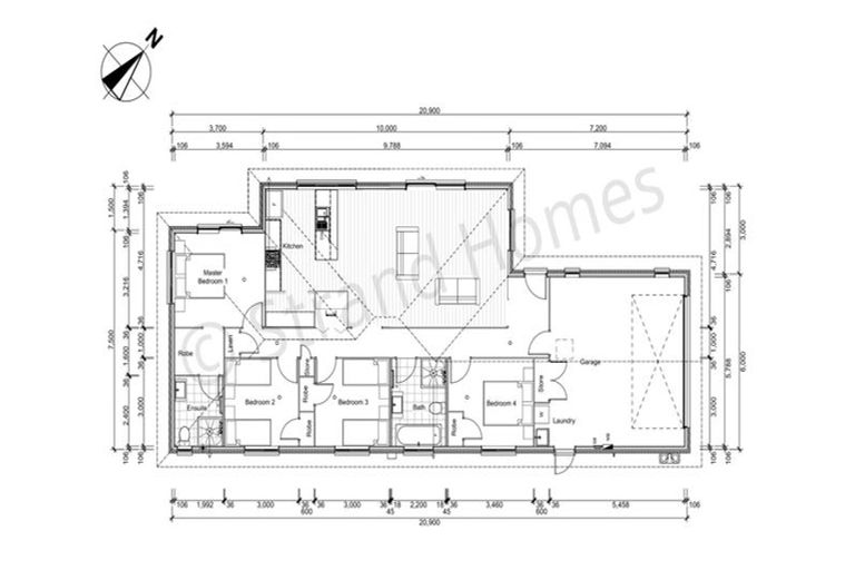 Photo of property in 57 Te Taniwha Road, One Tree Point, 0118
