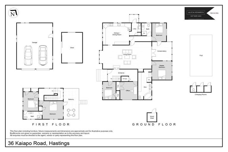 Photo of property in 36 Kaiapo Road, Camberley, Hastings, 4120