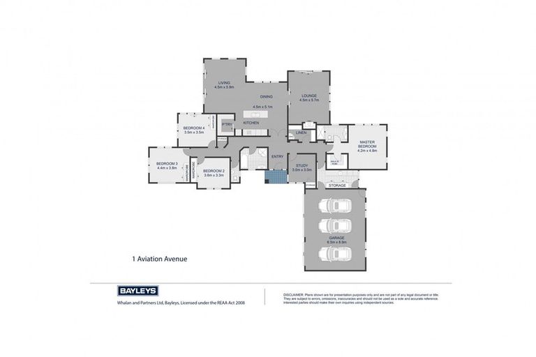 Photo of property in 1 Aviation Avenue, Fernside, Rangiora, 7471