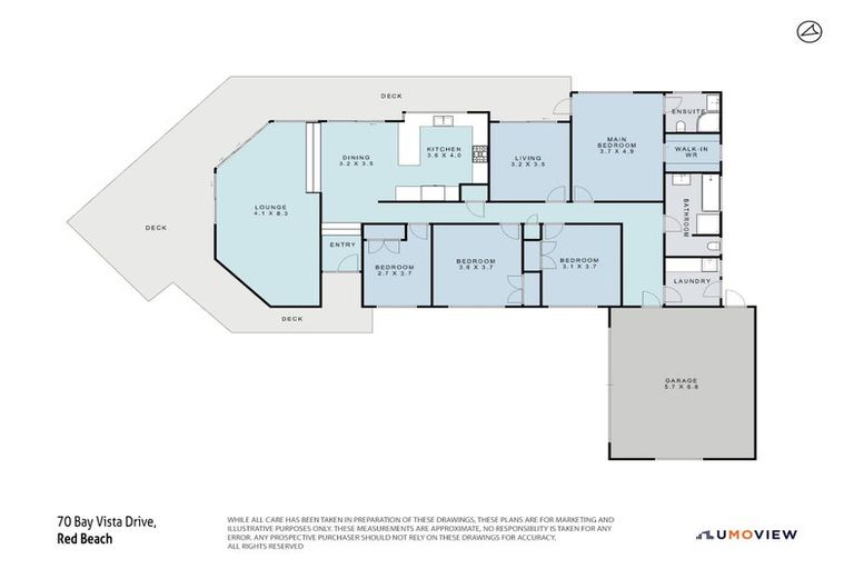 Photo of property in 70 Bay Vista Drive, Red Beach, 0932