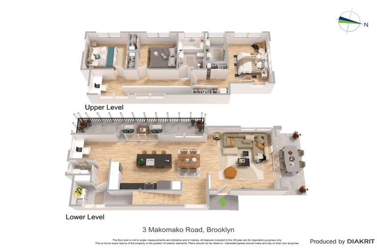 Photo of property in 3 Makomako Road, Brooklyn, Wellington, 6021