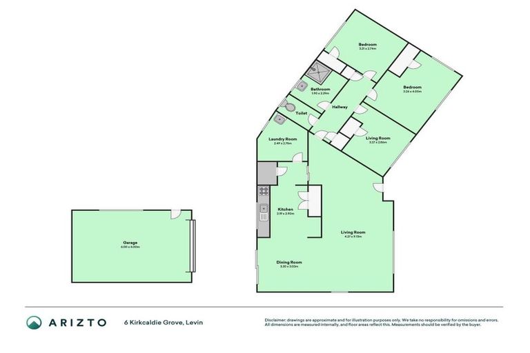 Photo of property in 6 Kirkcaldie Grove, Levin, 5510