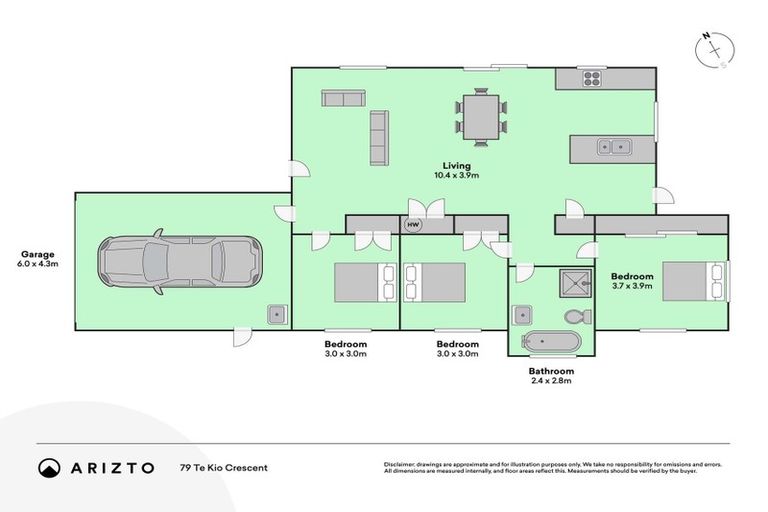 Photo of property in 79 Te Kio Crescent, Papamoa Beach, Papamoa, 3118