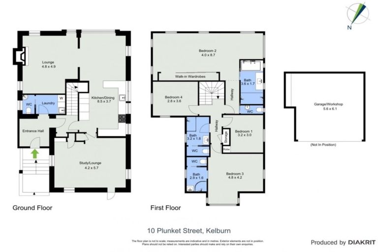 Photo of property in 10 Plunket Street, Kelburn, Wellington, 6012