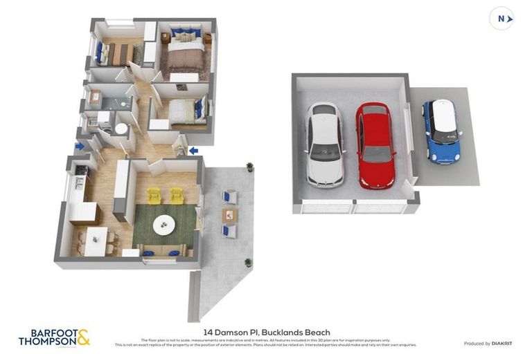 Photo of property in 14 Damson Place, Bucklands Beach, Auckland, 2012