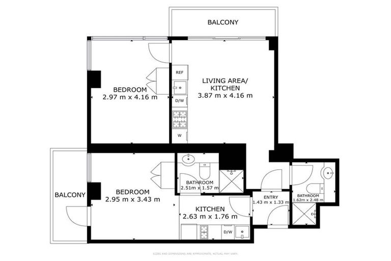 Photo of property in The Peak Apartments, 902/170 Taranaki Street, Te Aro, Wellington, 6011