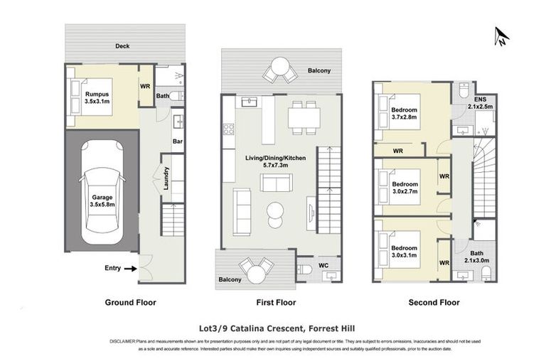 Photo of property in 9c Catalina Crescent, Forrest Hill, Auckland, 0620