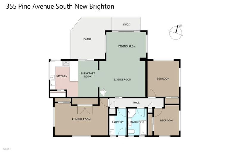 Photo of property in 355 Pine Avenue, South New Brighton, Christchurch, 8062