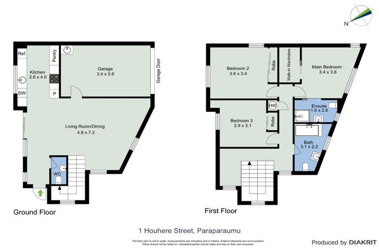 Photo of property in 1 Houhere Street, Paraparaumu, 5032