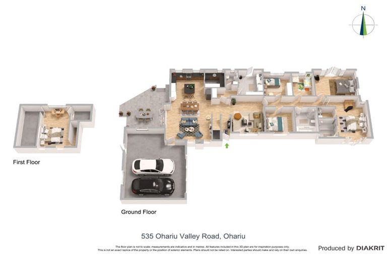 Photo of property in 535 Ohariu Valley Road, Ohariu, Wellington, 6037