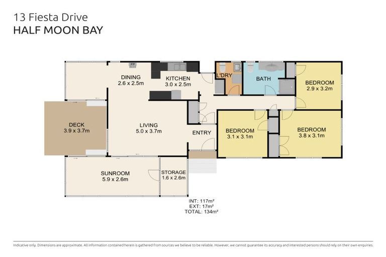 Photo of property in 13 Fiesta Drive, Half Moon Bay, Auckland, 2012