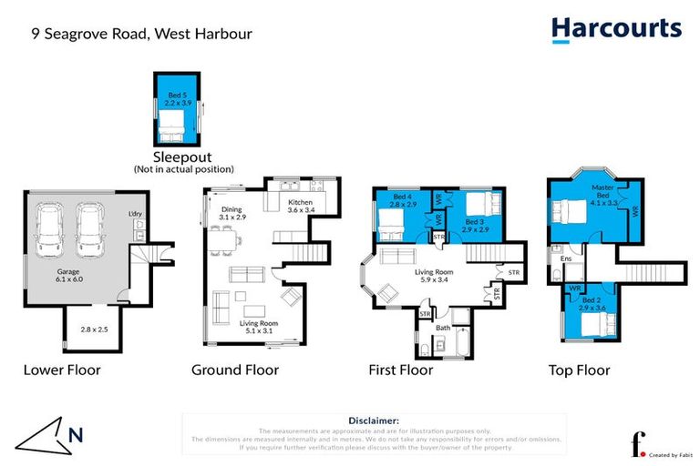 Photo of property in 9 Seagrove Road, West Harbour, Auckland, 0618