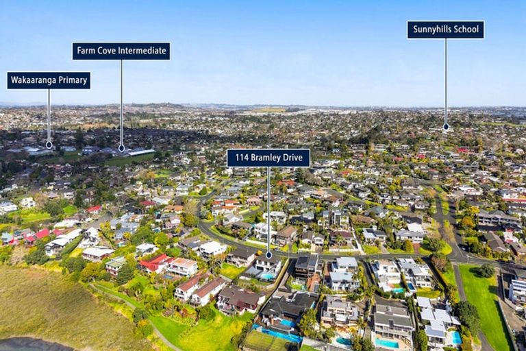 Photo of property in 114 Bramley Drive, Farm Cove, Auckland, 2012