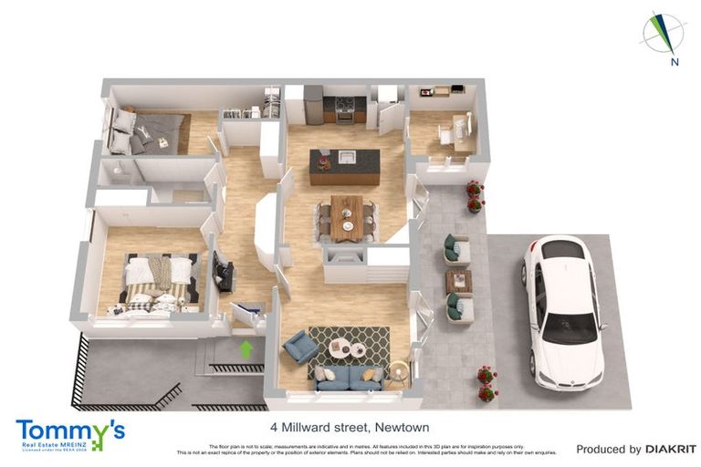 Photo of property in 4 Millward Street, Newtown, Wellington, 6021