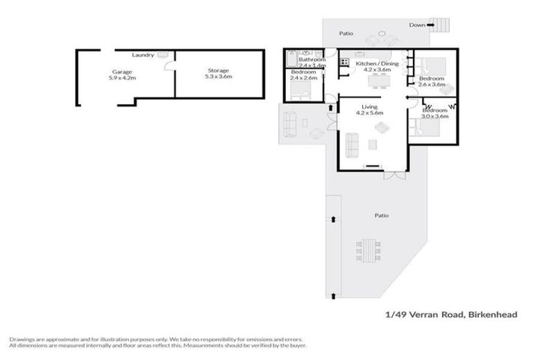 Photo of property in 1/49 Verran Road, Birkenhead, Auckland, 0626