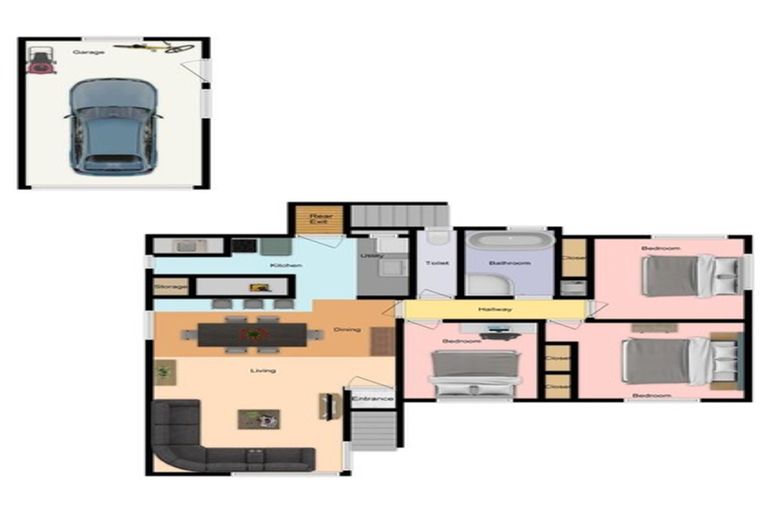 Photo of property in 6 Patrice Place, Massey, Auckland, 0614