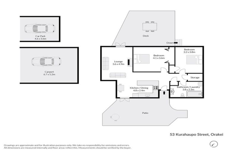 Photo of property in 53 Kurahaupo Street, Orakei, Auckland, 1071