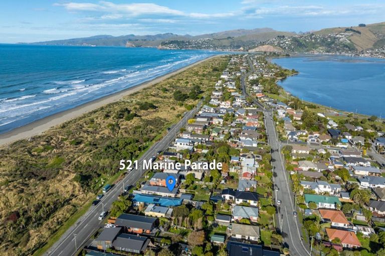 Photo of property in 521 Marine Parade, South New Brighton, Christchurch, 8062