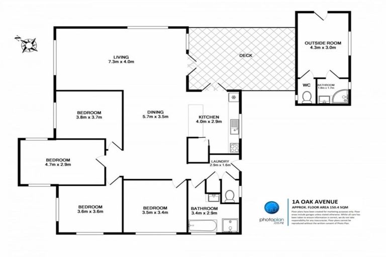 Photo of property in 1a Oak Avenue, Nawton, Hamilton, 3200