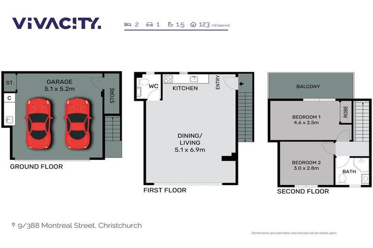 Photo of property in 9/388 Montreal Street, Christchurch Central, Christchurch, 8013