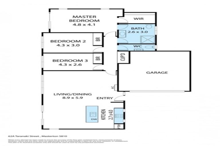 Photo of property in 62a Taranaki Street, Kuripuni, Masterton, 5810