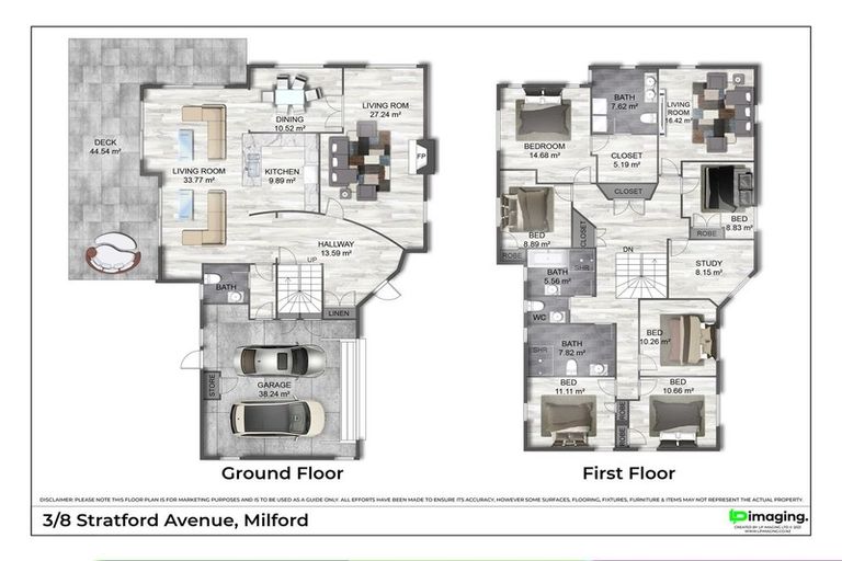 Photo of property in 8 Stratford Avenue, Milford, Auckland, 0620