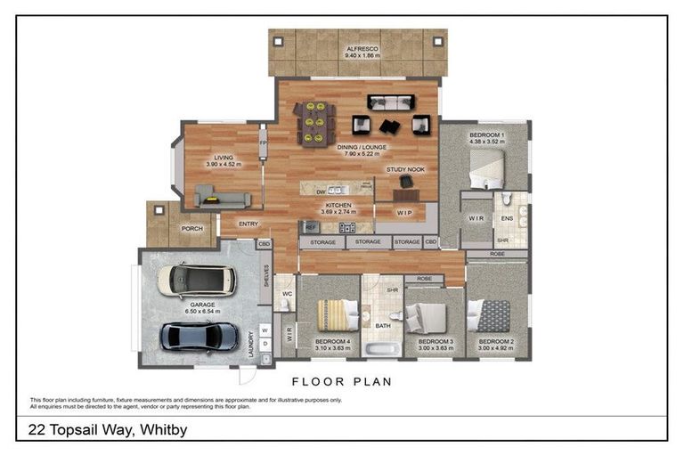 Photo of property in 22 Topsail Way, Whitby, Porirua, 5024